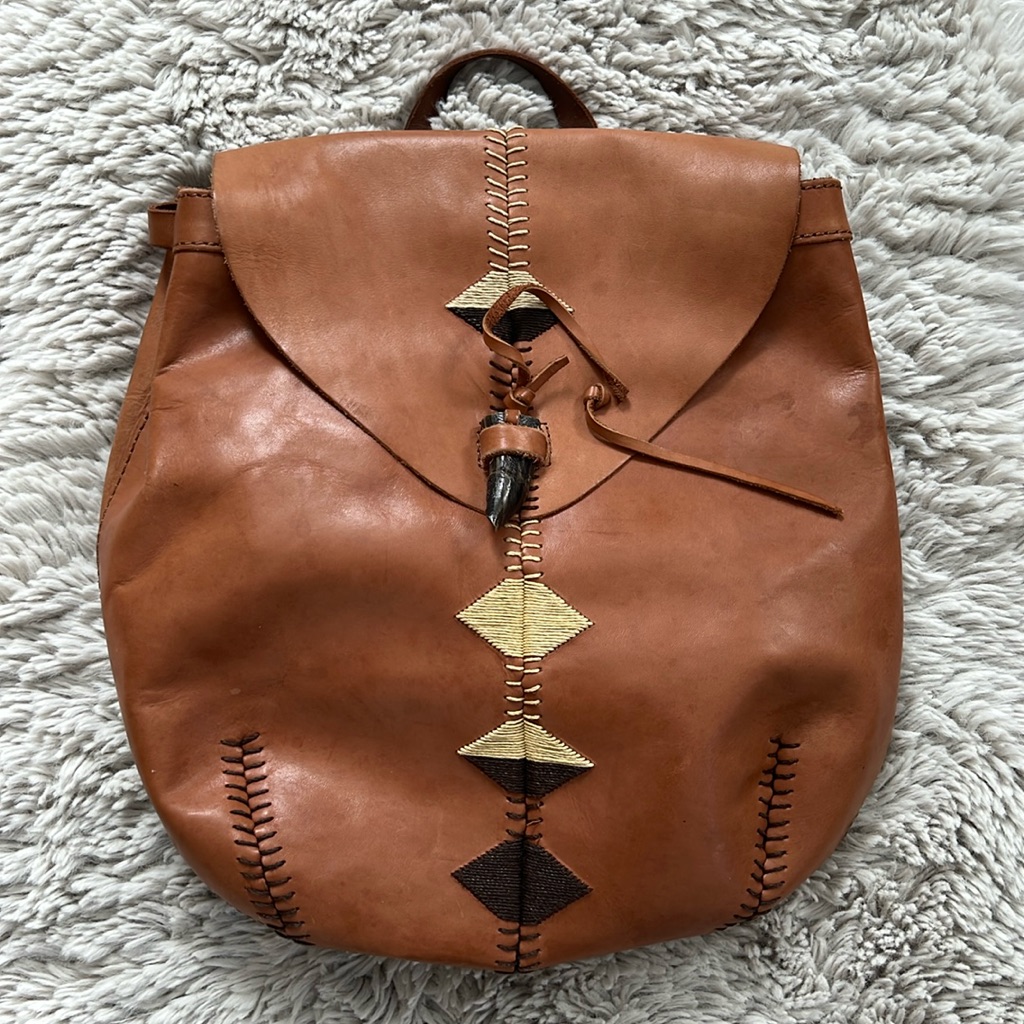 Lucky Brand Leather Backpack